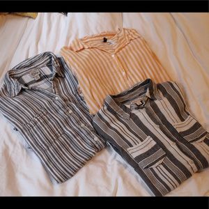 3 Piece button down Bundle!!